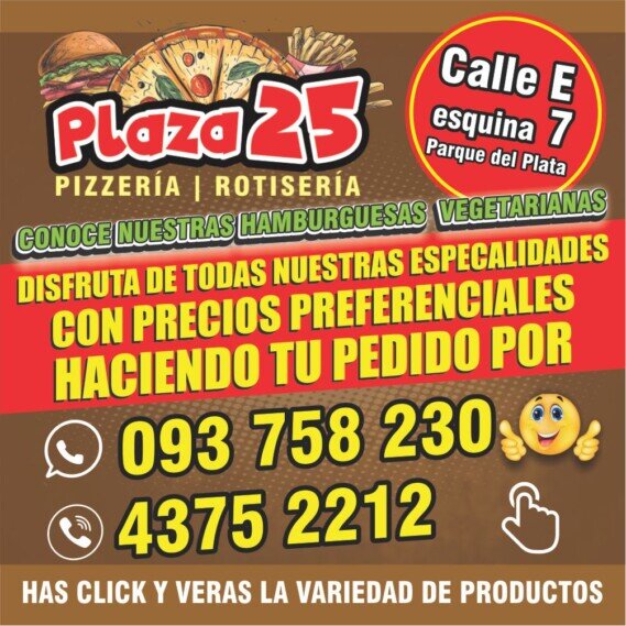 pizas , Hamburguesas y todo para comer bien